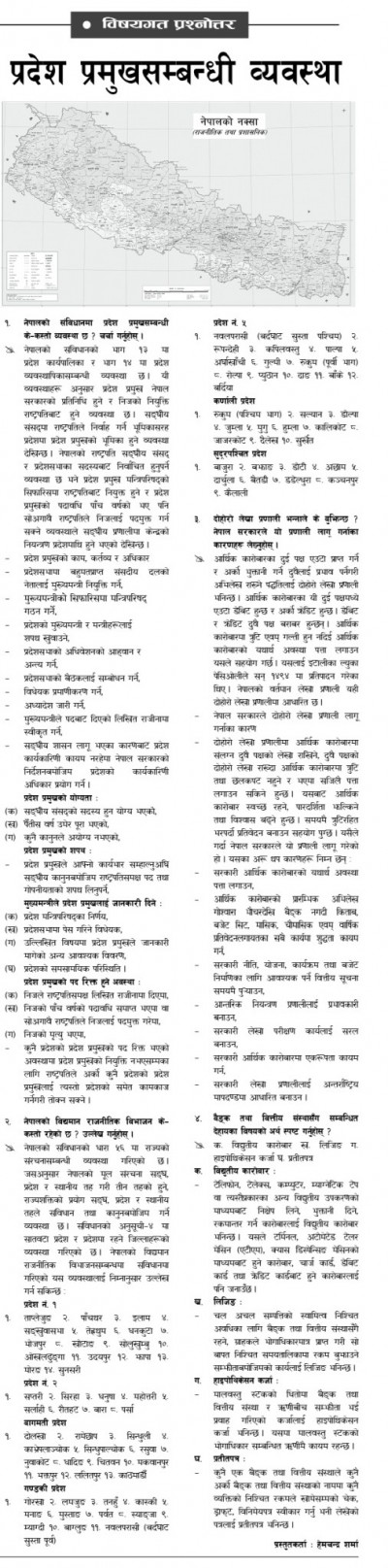२०७७ भदौ ३ - बिषयगत [गोरखापत्र]